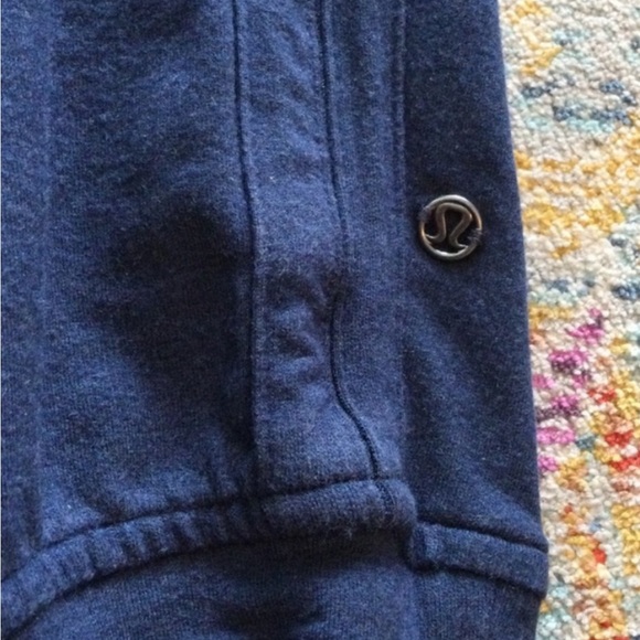 Lululemon Take Ten 7/8 Pant Joggers Crop Blue - Picture 5 of 10